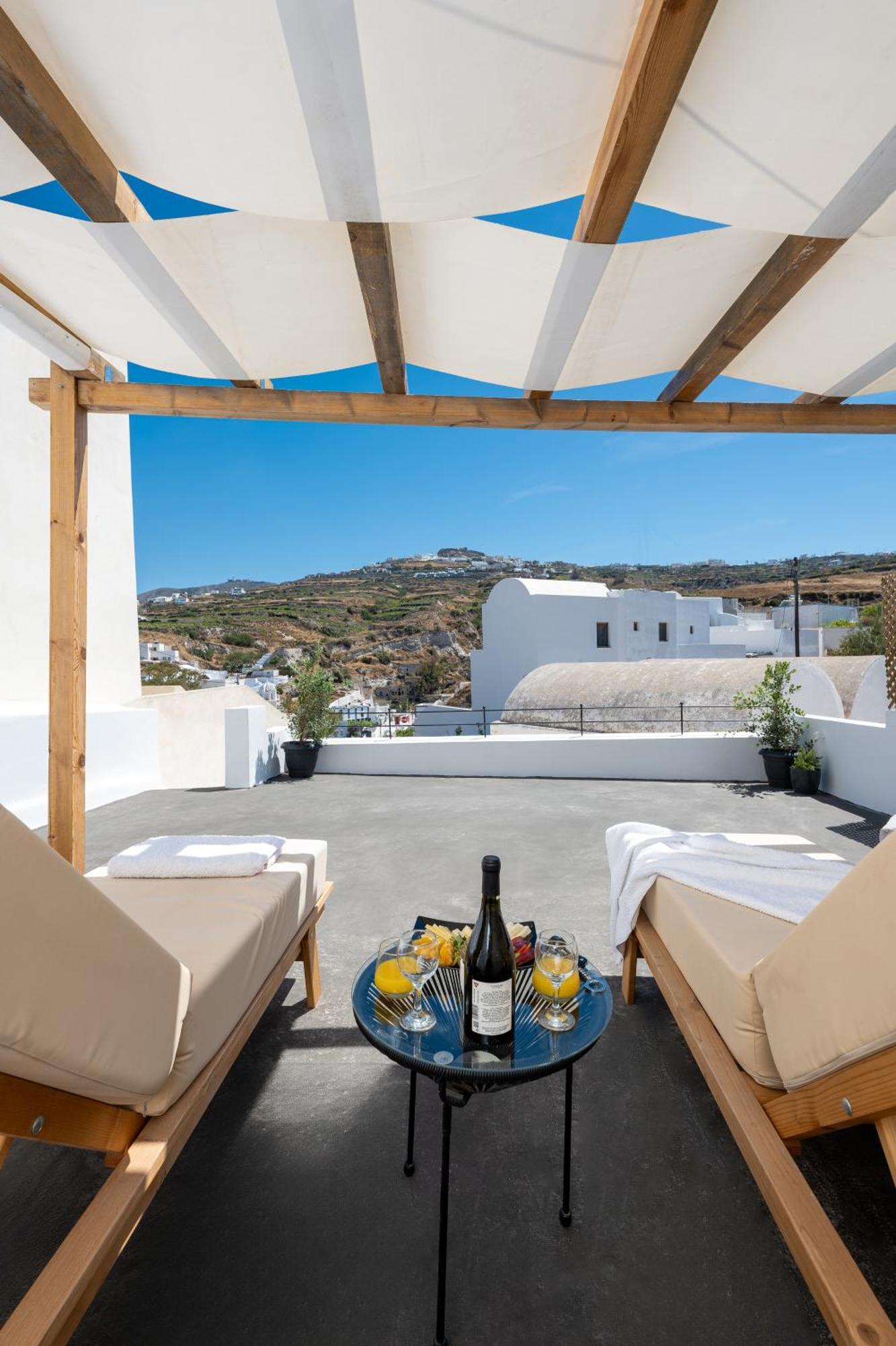 Angeleve Villa With Private Jacuzzi Fira  Exterior foto